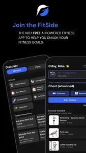 Fitside - Workouts & Nutrition screenshot 0
