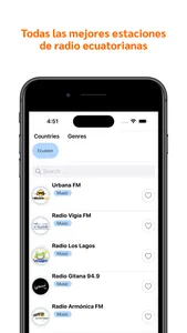 Ecuador - Emisoras de radio screenshot 0