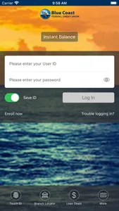 myBCFCU Mobile App screenshot 1
