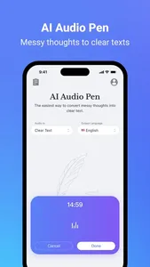 AI Audio Pen screenshot 0