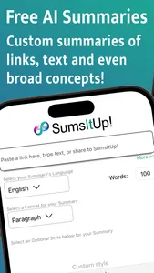 SumsItUp! AI Summaries screenshot 0