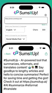SumsItUp! AI Summaries screenshot 3