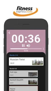 Fitness Express Training screenshot 1