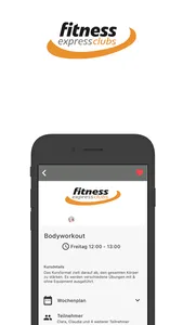 Fitness Express Training screenshot 2