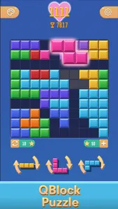 QBlock Puzzle : Mind Games screenshot 1