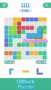 QBlock Puzzle : Mind Games screenshot 2