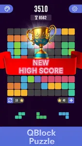 QBlock Puzzle : Mind Games screenshot 3