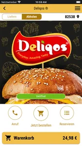 Deliqos Burger & Pizza screenshot 1