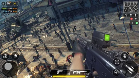 Zombies Shooting Attack Game screenshot 0