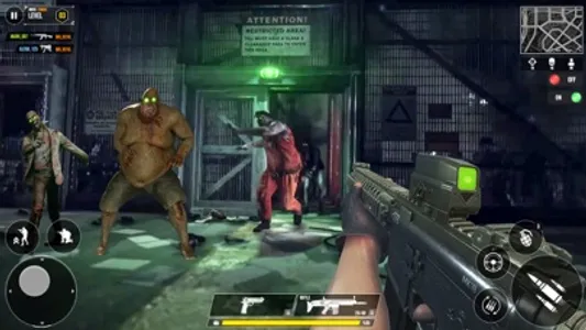 Zombies Shooting Attack Game screenshot 1