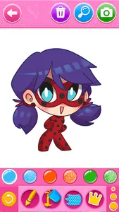 Ladybug Coloring & Magic Block screenshot 0