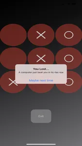 The Unbeatable Tic-Tac-Toe AI screenshot 2