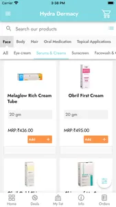 Hydra Dermacy screenshot 1