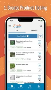 Inspire Uplift Seller Central screenshot 1
