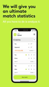 First Serve: Tennis AI Tracker screenshot 1