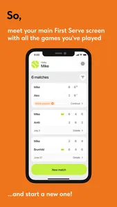 First Serve: Tennis AI Tracker screenshot 4