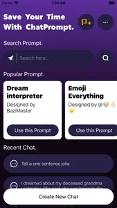 ChatPrompt-Chat base on Prompt screenshot 1