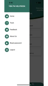 YBK FM HELPDESK screenshot 2