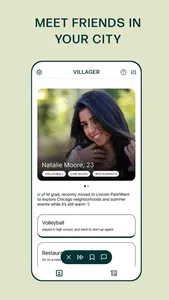 Villager: Make Friends Chicago screenshot 0