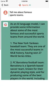 Sports AI - Ask Anything screenshot 7