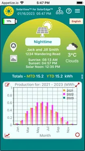 SolarView Pro for SolarEdge screenshot 1