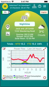 SolarView Pro for SolarEdge screenshot 3