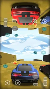 Two Player Car Racing Game 3D screenshot 1