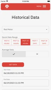 Red Meters Cloud screenshot 2