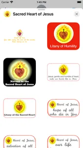 Sacred Heart of Jesus stickers screenshot 3