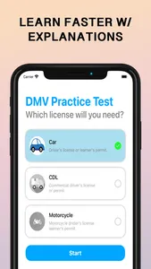 2023 DMV TEST screenshot 0