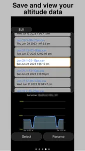 Altimeter Tracker screenshot 2