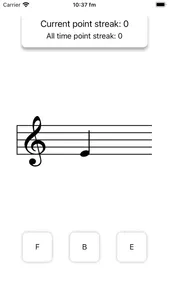 PianoNoteApp screenshot 0