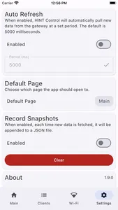 HINT Control screenshot 2