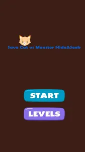 Save Cat vs Monster Hide&Seek screenshot 0