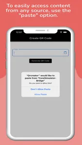 QR Creator+ screenshot 2