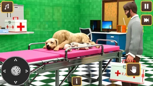 Pregnant Pet Rescue Game 3D screenshot 1