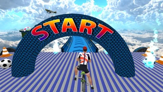 BMX Cycle Stunt Riding Game screenshot 0