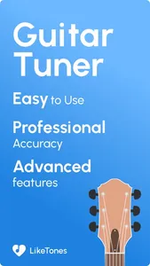 Guitar Tuner - LikeTones screenshot 0