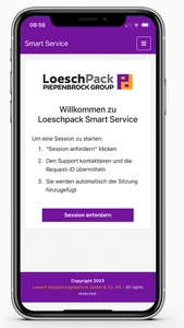 Loeschpack Smart Service screenshot 2