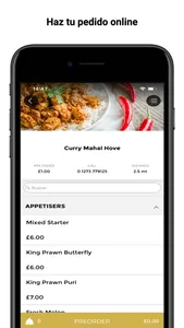Curry Mahal App screenshot 0