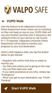 VALPO SAFE screenshot 4