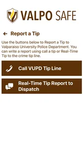 VALPO SAFE screenshot 7