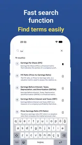 Finance Terms Dictionary screenshot 2