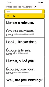 Speak French - 10,000 Phrases screenshot 5