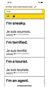 Speak French - 10,000 Phrases screenshot 6