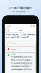 Nebraska DMV Driver Test Prep screenshot 0