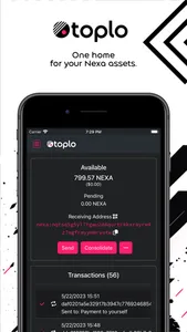 Otoplo - Nexa Wallet screenshot 0