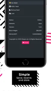 Otoplo - Nexa Wallet screenshot 1