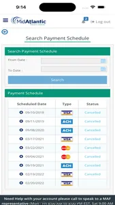 MAF-PayOnline screenshot 4