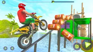 Crazy Bike Stunt Driving Games screenshot 0